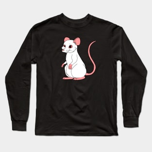 Albino Rat Long Sleeve T-Shirt